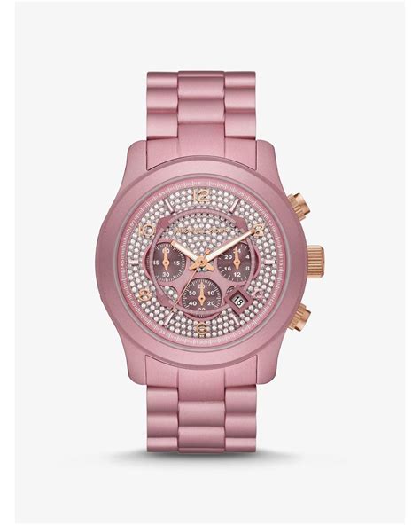 michael kors paris limited edition watch|Michael Kors runway pink.